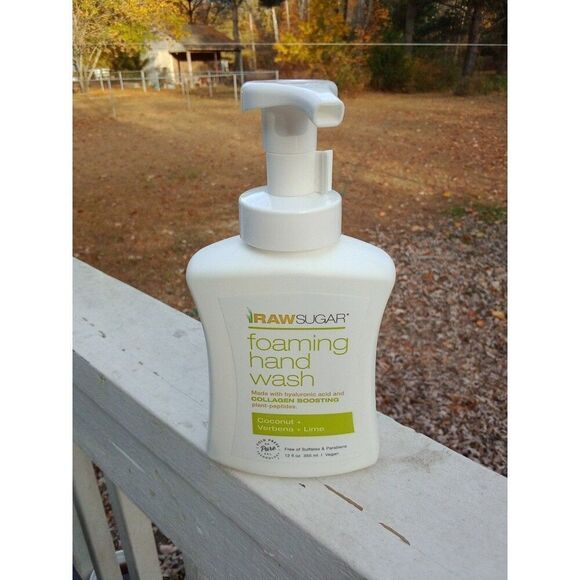 foaming hand wash rawsugar coconut + verbena + lime - Picture 1 of 4